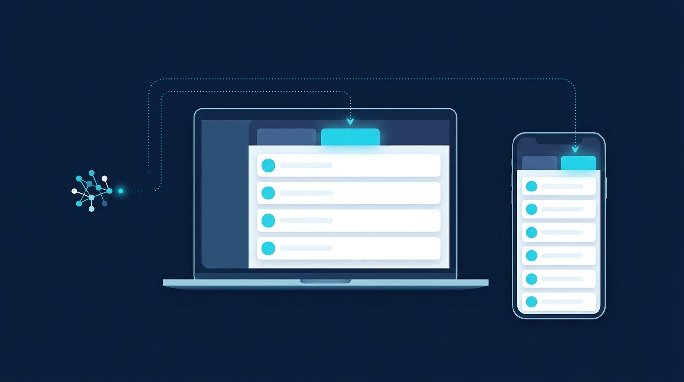 Ausstehende LinkedIn-Einladungen auf Desktop und App finden: Weg zum Reiter für gesendete Vernetzungsanfragen als Schaubild
