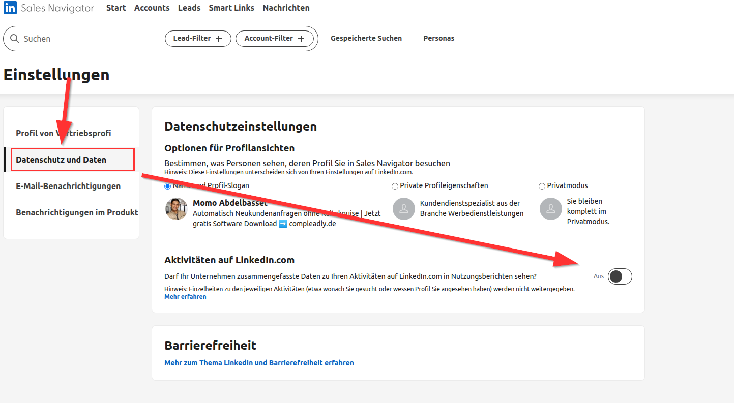 Sales Navigator licence activated: what you need to know