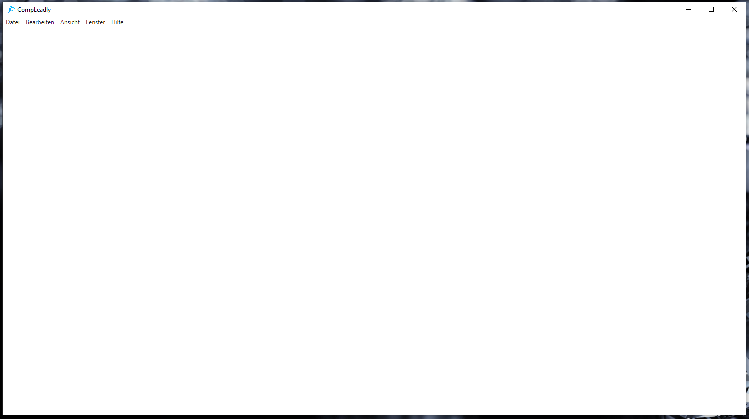 CompLeadly won't start, stays blank, freezes, or displays a "bad gateway" error