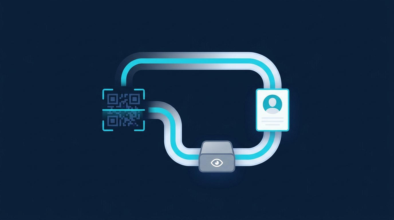 Statischer LinkedIn QR Code führt direkt zum Profil, dynamischer QR-Code nimmt den Umweg über den Server des Anbieters