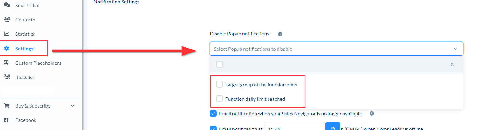 Imported target group ended #Target group ended