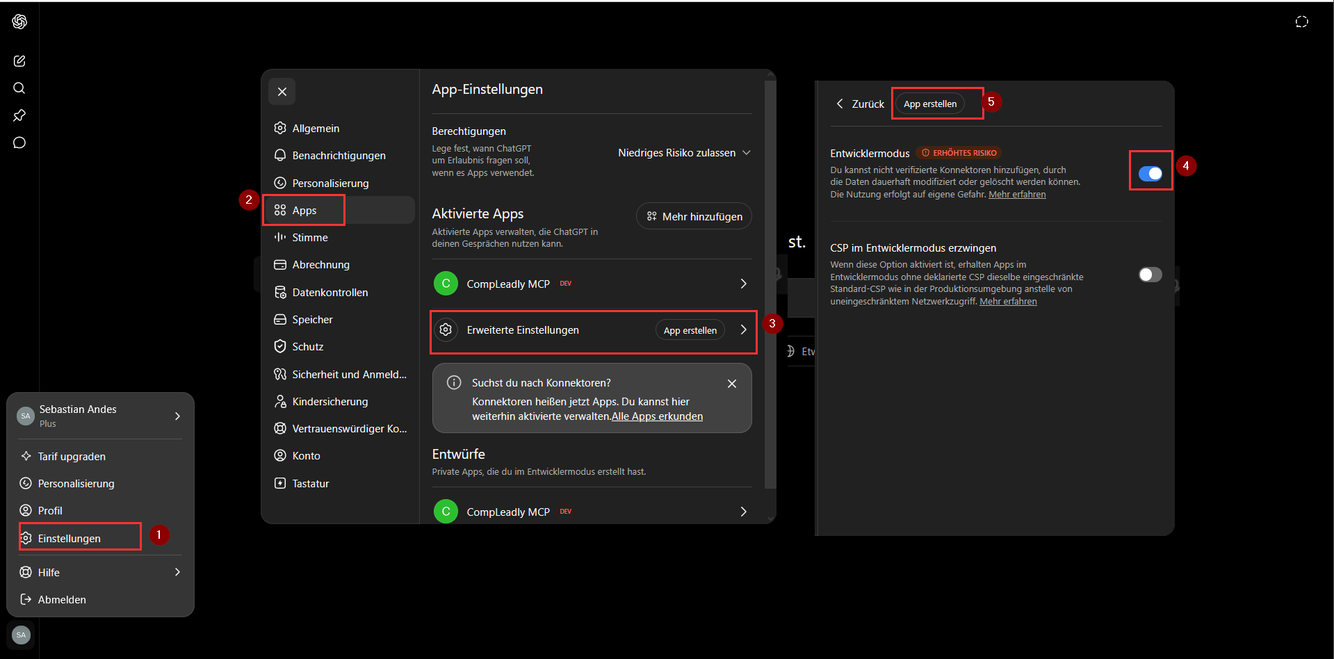 Set up ChatGPT access to your CompLeadly account