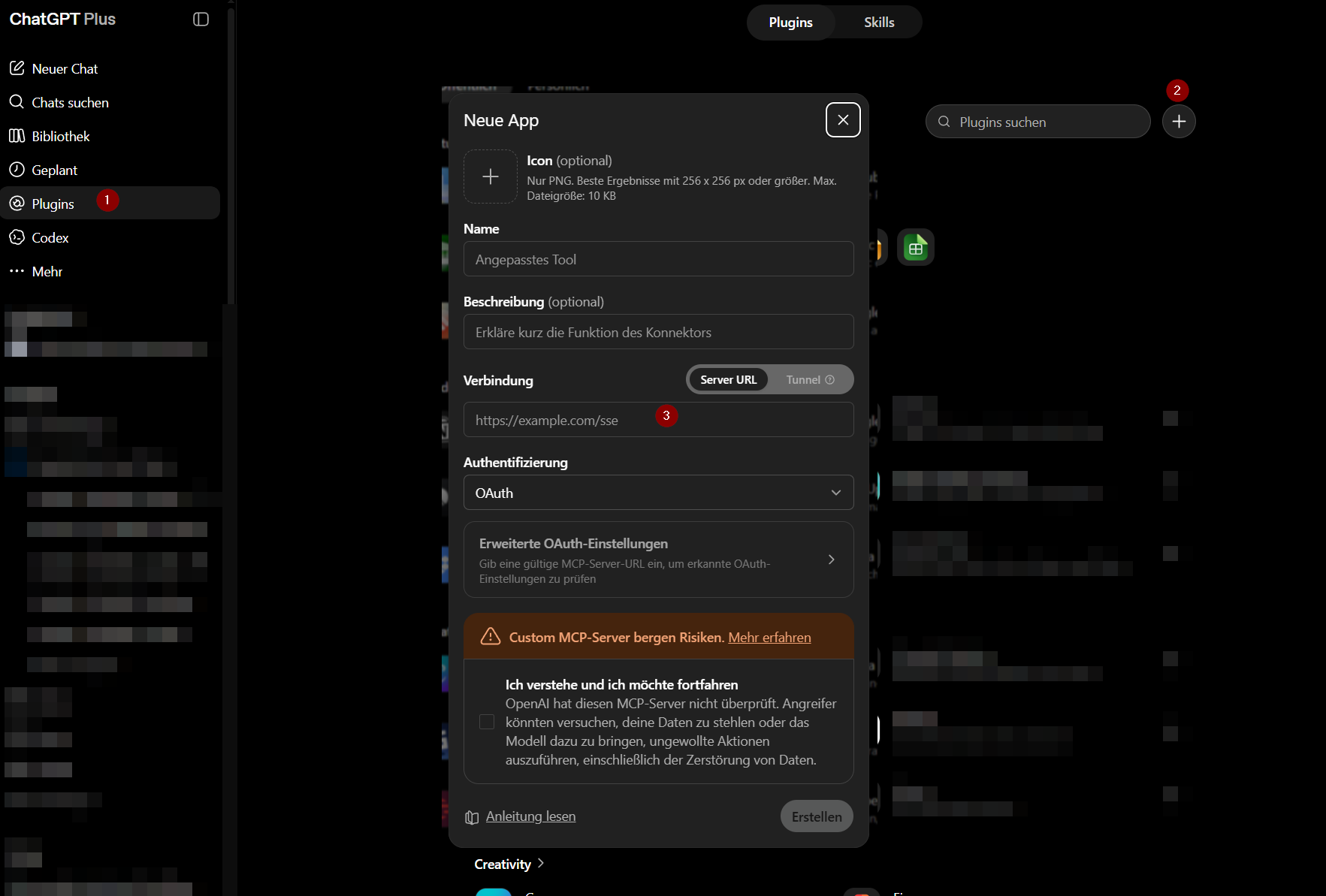 Set up ChatGPT access to your CompLeadly account