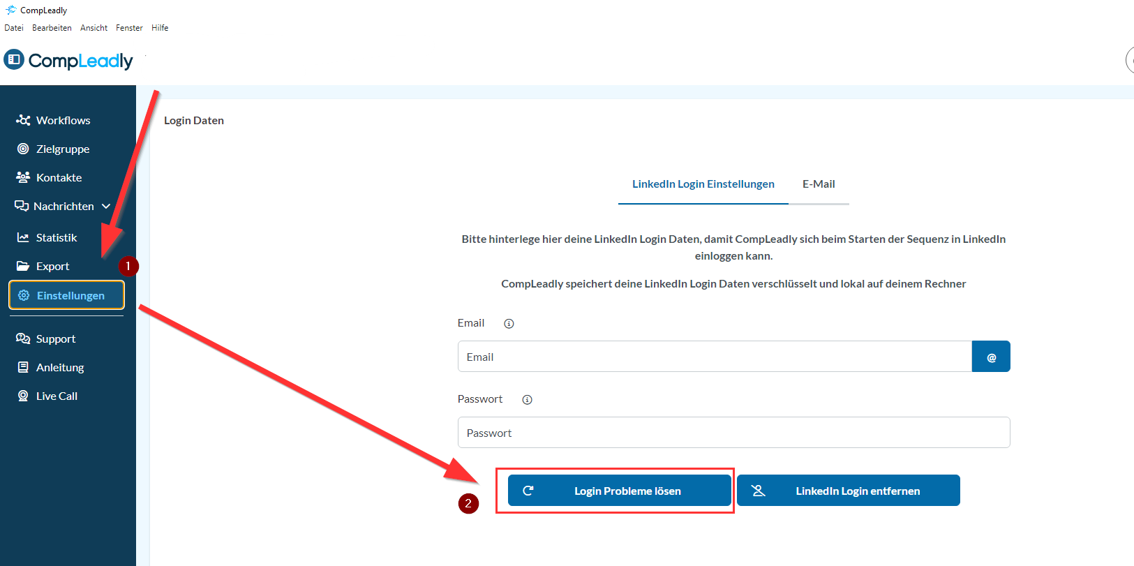 Zweifache Authentifizierung bei LinkedIn  #2FA